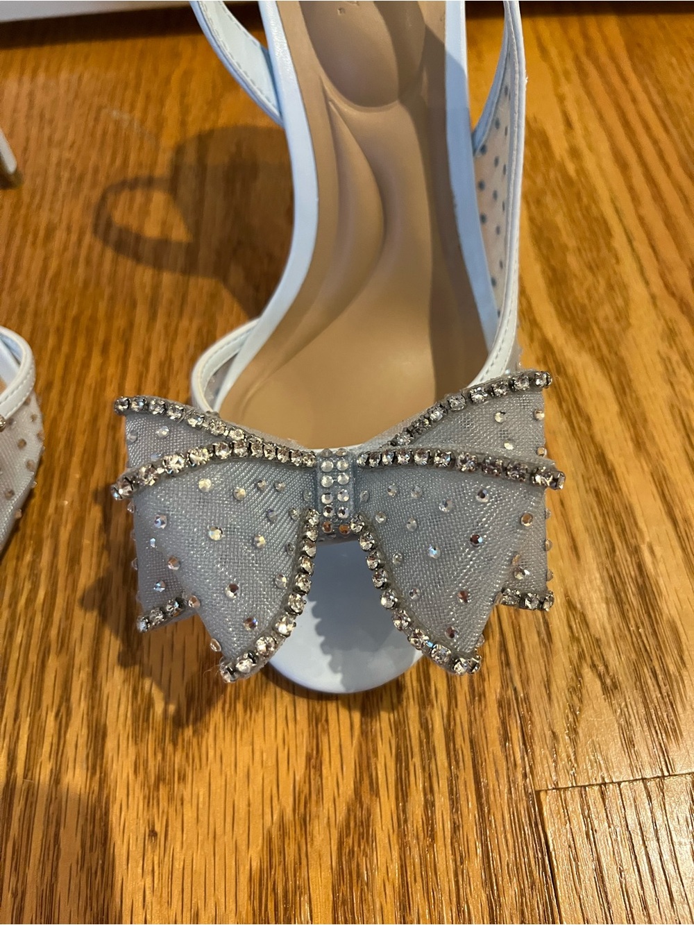 INC International Concepts Women’s Embellished Mesh High Heel Sandals - Picture 2 of 9
